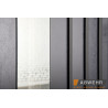 Входная дверь Abwehr Termix модель Avenue 537 антрацит/белый мат