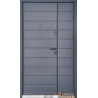 Вхідні двері Abwehr Defender модель Solid 1200 RAL 7021T/антрацит