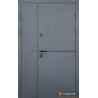 Вхідні двері Abwehr Defender модель Solid 1200 RAL 7021T/антрацит