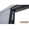 Вхідні двері Abwehr Defender модель 506 Nordi Glass 1200 RAL 7021T/білий мат