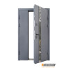 Вхідні двері Abwehr Defender модель 506 Nordi Glass 1200 RAL 7021T/білий мат