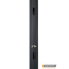 Вхідні двері Abwehr Defender модель 506 Nordi Glass 1200 RAL 7021T/білий мат