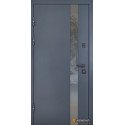 Входная дверь Abwehr Defender 506 Nordi Glass RAL 7021T/белый мат