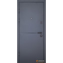 Входная дверь Abwehr Defender Solid RAL 7021T/антрацит