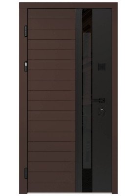 Купить Входные двери - Входная дверь Rodos F 162 Ral 8017/белый мат в Одессе Входная дверь Rodos F 162 Ral 8017/белый мат