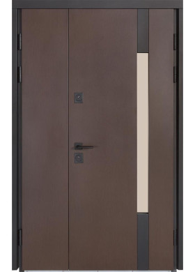 Входная дверь Булат Teрмo House 705/431 двустворчатая (стеклопакет)