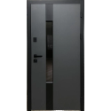 Входная дверь Портала Street TERMO GUARD металл/МДФ (стеклопакет)