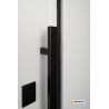 Вхідні двері Abwehr Termix Carat 536 BLACK WOOD/білий мат