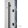 Входная дверь Abwehr Defender Pulse 591 RAL 7021T/белый мат