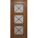 Межкомнатная дверь Status Doors Cross C 022 темный орех