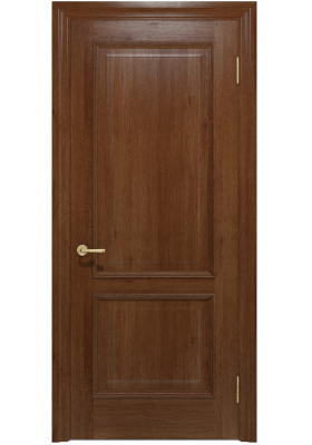 Купить Межкомнатные двери, Шпонированные двери - Межкомнатная дверь Status Doors Interia Гранд темный орех глухая в Одессе Межкомнатная дверь Status Doors Interia Гранд темный орех глухая