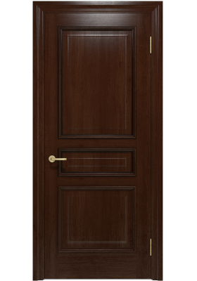 Купить Міжкімнатні двері, Шпоновані двері - Межкомнатная дверь Status Doors Interia Вена бруно глухая в Одессе Межкомнатная дверь Status Doors Interia Вена бруно глухая