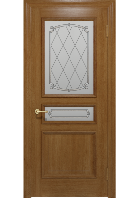 Купить Межкомнатные двери, Шпонированные двери - Межкомнатная дверь Status Doors Interia Вена дуб со стеклом в Одессе Межкомнатная дверь Status Doors Interia Вена дуб со стеклом