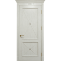 Межкомнатная дверь Status Doors Royal Cross Петергоф дуб слоновая кость глухая