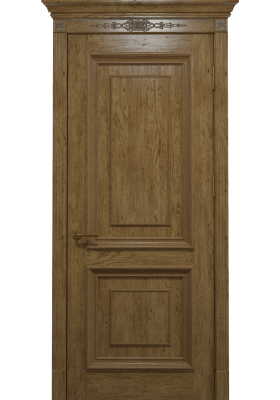 Купить Міжкімнатні двері, Масив дерева - Межкомнатная дверь Status Doors Людовик дуб натуральный глухая в Одессе Межкомнатная дверь Status Doors Людовик дуб натуральный глухая