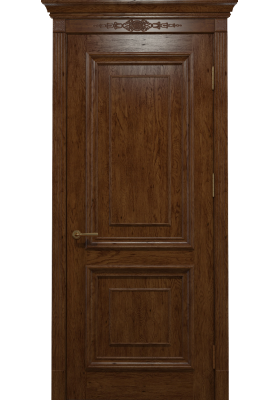 Межкомнатная дверь Status Doors Людовик дуб королевский глухая