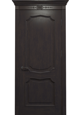 Купить Міжкімнатні двері, Масив дерева - Межкомнатная дверь Status Doors Флоренция дуб мореный глухая в Одессе Межкомнатная дверь Status Doors Флоренция дуб мореный глухая