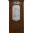 Межкомнатная дверь Status Doors Флоренция дуб королевский со стеклом