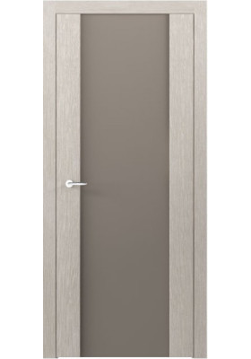 Купить Міжкімнатні двері, ПВХ двері - Міжкімнатні двері Rodos Modern Flat капучіно тріплекс сатин в Одессе Міжкімнатні двері Rodos Modern Flat капучіно тріплекс сатин