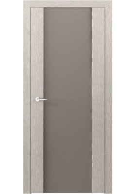 Купить Межкомнатные двери, ПВХ двери - Межкомнатная дверь Rodos Modern Flat капучино триплекс сатин в Одессе Межкомнатная дверь Rodos Modern Flat капучино триплекс сатин