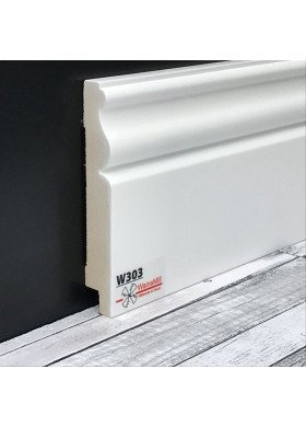 Плинтус WainsMill белая эмаль W303