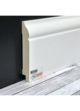 Плинтус WainsMill белая эмаль W305