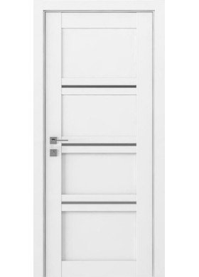 Quadro полустекло белый мат