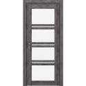 Міжкімнатні двері Rodos Modern Quadro дуб шале графіт зі склом