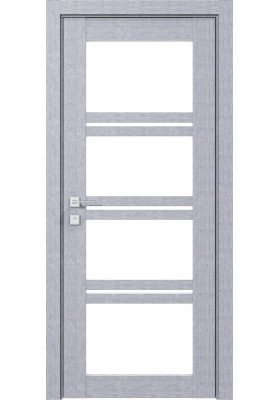 Купить Межкомнатные двери, ПВХ двери - Межкомнатная дверь Rodos Modern Quadro дуб сонома со стеклом в Одессе Межкомнатная дверь Rodos Modern Quadro дуб сонома со стеклом