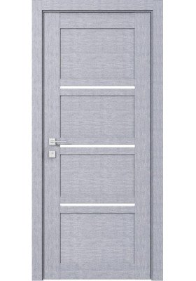 Купить Межкомнатные двери, ПВХ двери - Межкомнатная дверь Rodos Modern Quadro дуб сонома полустекло в Одессе Межкомнатная дверь Rodos Modern Quadro дуб сонома полустекло