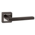 Дверная ручка Punto Pluton QR GR-CP-23 графит/хром