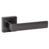 Дверная ручка Fosil 124 RO11 BBN черный матовый никель