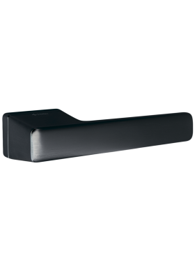 Дверная ручка Coral 200 RO15 AL6 черный матовый