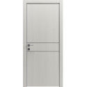 Міжкімнатні двері Rodos Modern Flat-01 сосна крем з молдингом