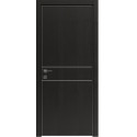 Міжкімнатні двері Rodos Modern Flat-01 венге шоколадний з молдингом