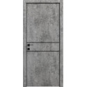 Міжкімнатні двері Rodos Modern Flat-01 сірий мармур з молдингом