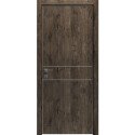 Міжкімнатні двері Rodos Modern Flat-01 акація темна з молдингом
