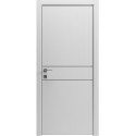 Межкомнатная дверь Rodos Modern Flat-01 каштан белый с молдингом
