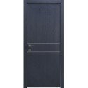 Межкомнатная дверь Rodos Modern Flat-01 сосна браш кобальт с молдингом