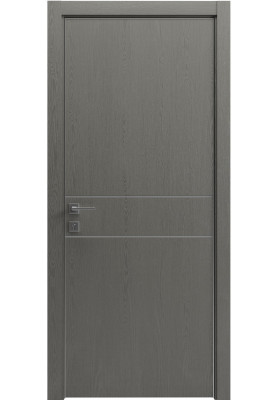 Купить Міжкімнатні двері, ПВХ двері - Міжкімнатні двері Rodos Modern Flat-01 сосна браш браун з молдингом в Одессе Міжкімнатні двері Rodos Modern Flat-01 сосна браш браун з молдингом