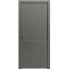 Межкомнатная дверь Rodos Modern Flat-01 сосна браш браун с молдингом