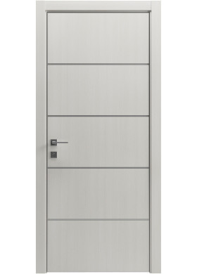 Межкомнатная дверь Rodos Modern Flat-03 сосна крем с молдингом