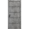 Межкомнатная дверь Rodos Modern Flat-03 серый мрамор с молдингом