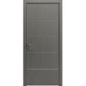 Міжкімнатні двері Rodos Modern Flat-03 сосна браш браун з молдингом