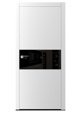 Межкомнатная дверь Azora Doors Avangard A2.4S со стеклом лакобель Межкомнатная дверь Azora Doors Avangard A2.4S со стеклом лакобель