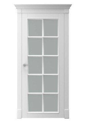Купить Міжкімнатні двері, Фарбовані двері - Міжкімнатні двері Azora Doors Provance Ніца ПОО зі склом в Одессе Міжкімнатні двері Azora Doors Provance Ніца ПОО зі склом