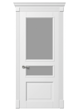 Межкомнатная дверь Azora Doors Provance Лондон ПОО со стеклом